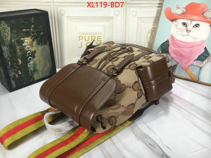 Gucci Bags(4A)-Backpack-,buy 1:1 ,ID: BD7,$: 119USD