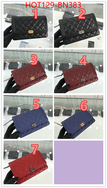 Chanel Bags(TOP)-Diagonal-,ID: BN383,$: 129USD