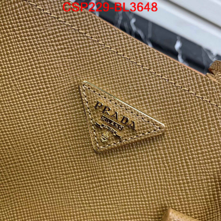 Prada Bags(TOP)-Diagonal-,ID: BL3648,$: 229USD