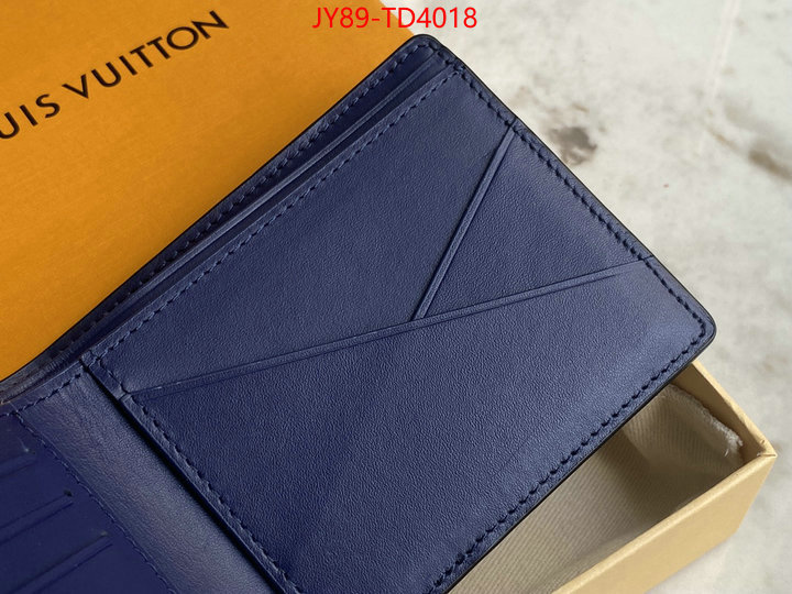 LV Bags(TOP)-Wallet,ID: TD4018,$: 89USD