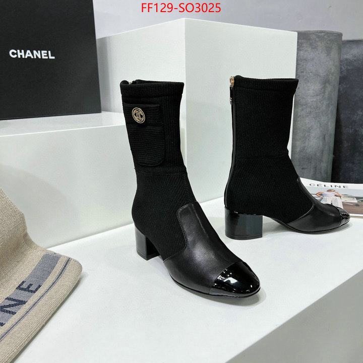 Women Shoes-Chanel,replica sale online , ID: SO3025,$: 129USD