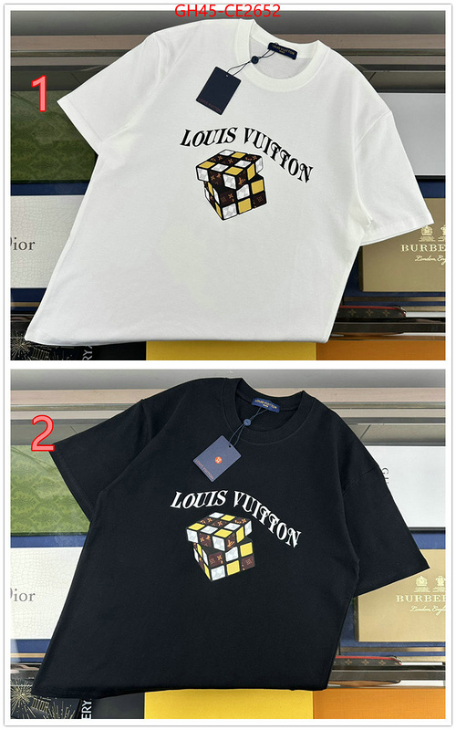 Clothing-LV,replica shop , ID: CE2652,$: 45USD