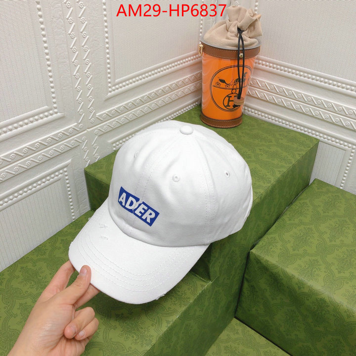 Cap (Hat)-ADER,best quality designer , ID: HP6837,$: 29USD