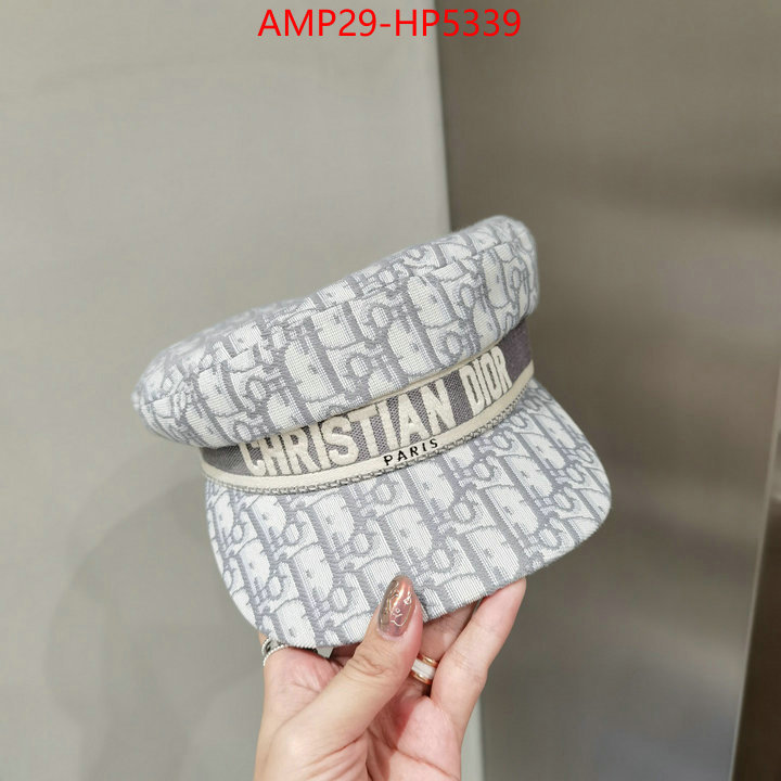 Cap (Hat)-Dior,quality aaaaa replica , ID: HP5339,$: 29USD