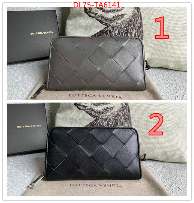 BV Bags(TOP)-Wallet,replica 1:1 high quality ,ID: TA6141,$: 75USD