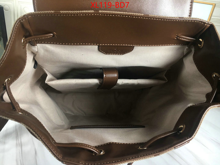 Gucci Bags(4A)-Backpack-,buy 1:1 ,ID: BD7,$: 119USD