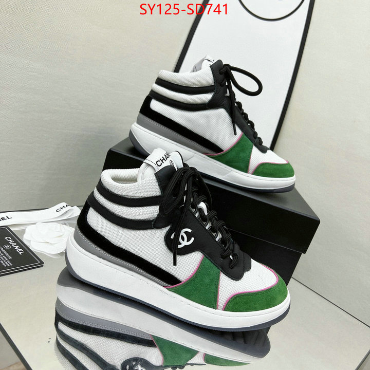 Women Shoes-Chanel,shop cheap high quality 1:1 replica , ID: SD741,$: 125USD