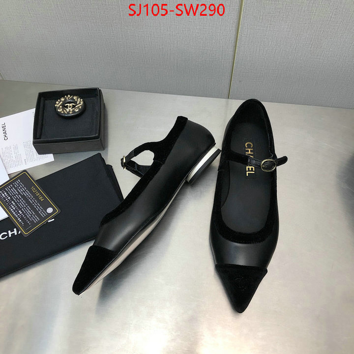 Women Shoes-Chanel,luxury fake , ID: SW290,$: 105USD