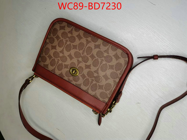 Coach Bags(4A)-Diagonal,what is a 1:1 replica ,ID: BD7230,$: 89USD