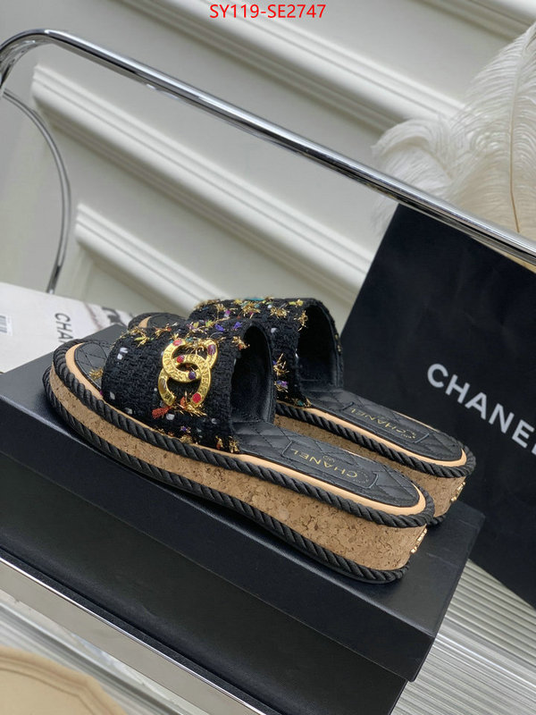 Women Shoes-Chanel,mirror quality , ID: SE2747,$: 119USD