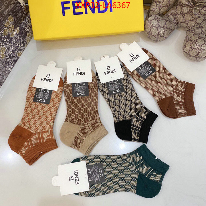 Sock-Fendi,top designer replica , ID: LA6367,$: 32USD