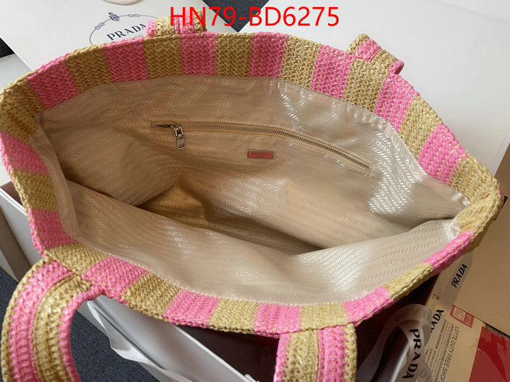 Prada Bags(4A)-Handbag-,designer high replica ,ID: BD6275,$: 79USD