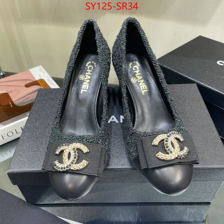 Women Shoes-Chanel,outlet 1:1 replica , ID: SR34,$: 125USD