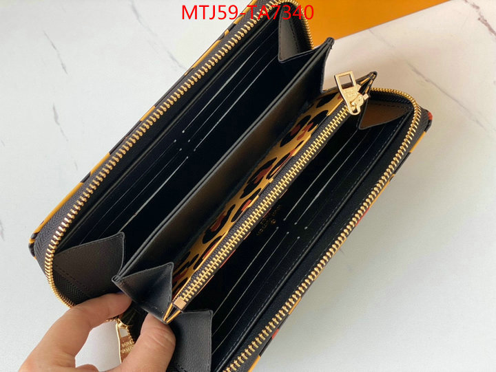 LV Bags(4A)-Wallet,ID: TA7340,$: 59USD