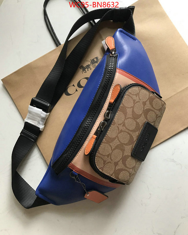 Coach Bags(4A)-Belt Bag-Chest Bag--,aaaaa+ quality replica ,ID: BN8632,$: 95USD