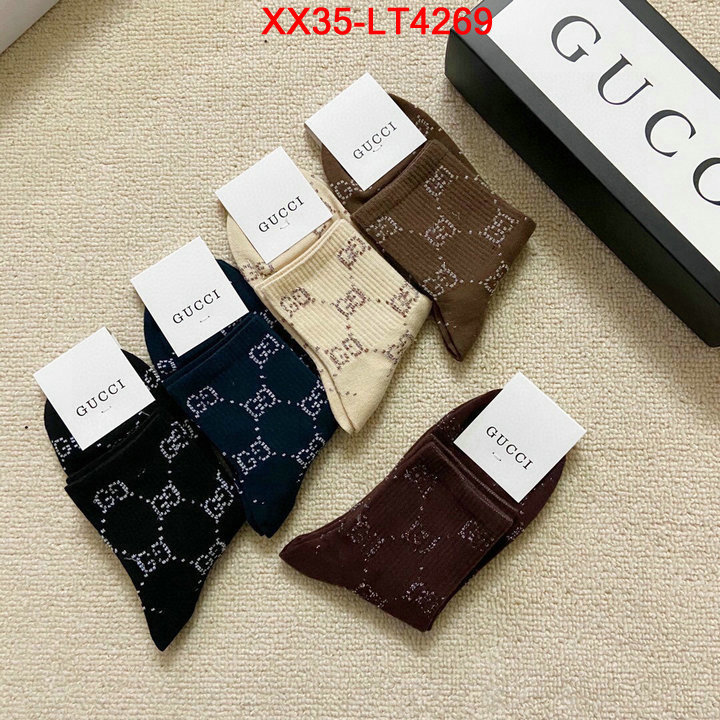 Sock-Gucci,what is a counter quality , ID: LT4269,$: 35USD