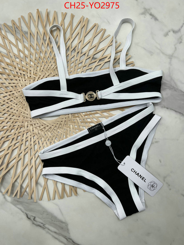 Swimsuit-Chanel,mirror copy luxury , ID: YO2975,$: 25USD
