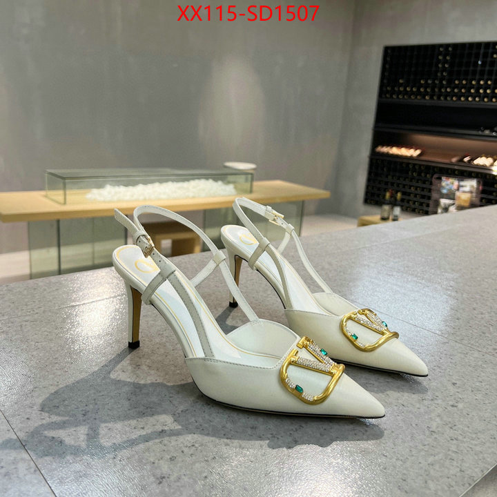 Women Shoes-Valentino,luxury fake , ID: SD1507,$: 115USD