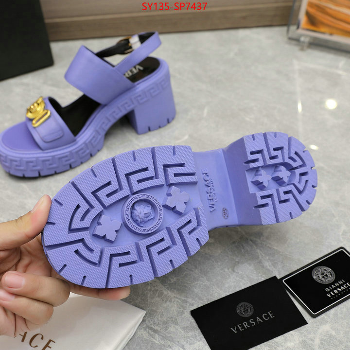 Women Shoes-Versace,fake designer , ID: SP7437,$: 135USD