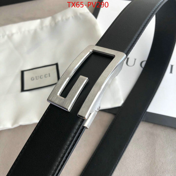 Belts-Gucci,2023 perfect replica designer , ID: PV290,$:65USD