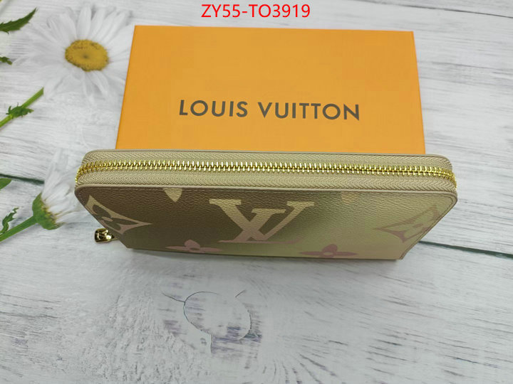 LV Bags(4A)-Wallet,quality aaaaa replica ,ID: TO3919,$: 55USD