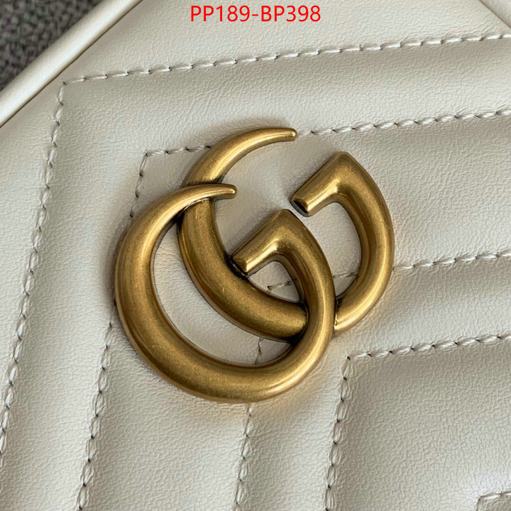 Gucci Bags(TOP)-Marmont,ID: BP398,$:189USD