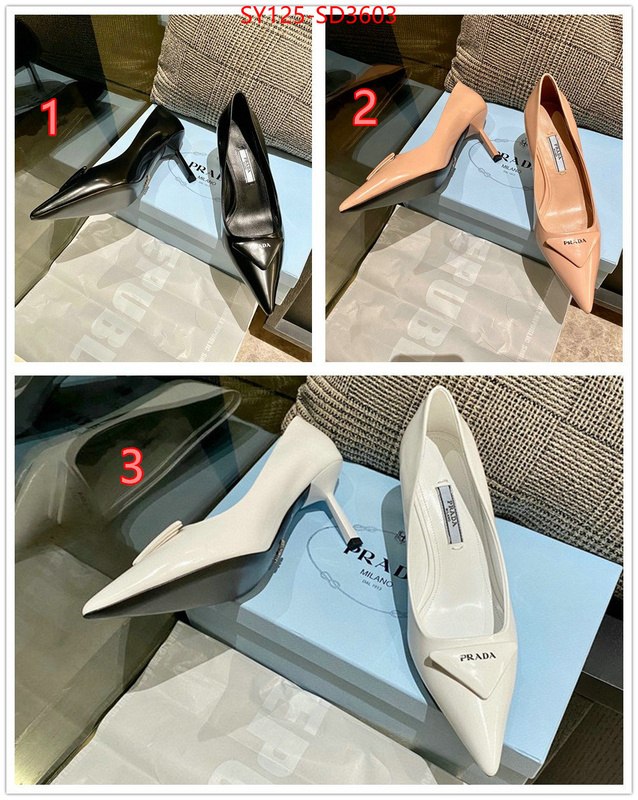 Women Shoes-Prada,fashion replica , ID: SD3603,$: 125USD