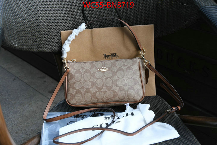 Coach Bags(4A)-Diagonal,outlet sale store ,ID: BN8719,$: 55USD