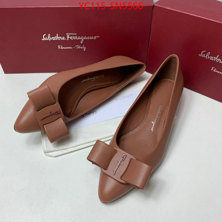 Women Shoes-Ferragamo,replica 1:1 high quality , ID: SN5566,$: 115USD