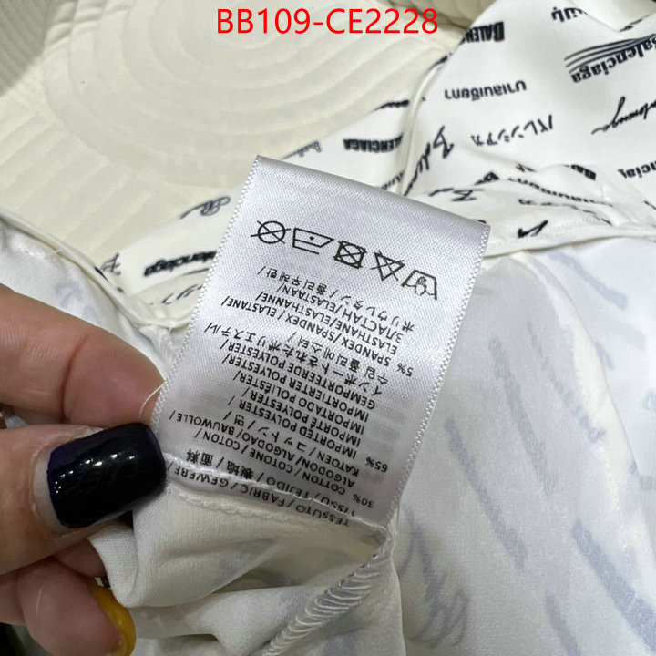 Clothing-Balenciaga,first copy , ID: CE2228,$: 109USD