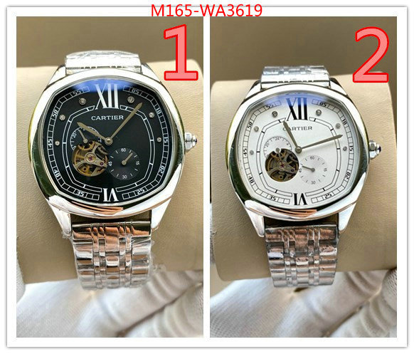 Watch(4A)-Cartier,the highest quality fake ,ID: WA3619,$: 165USD