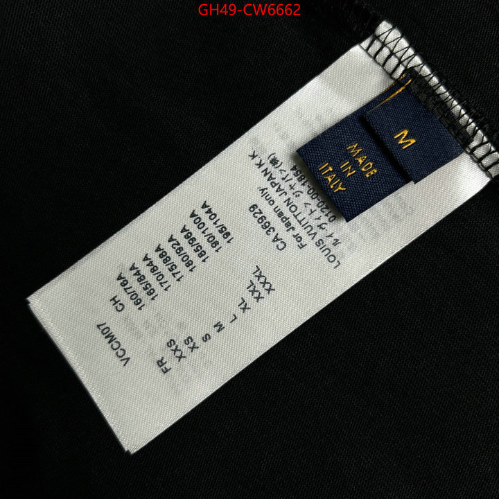 Clothing-LV,the quality replica , ID: CW6662,$: 49USD