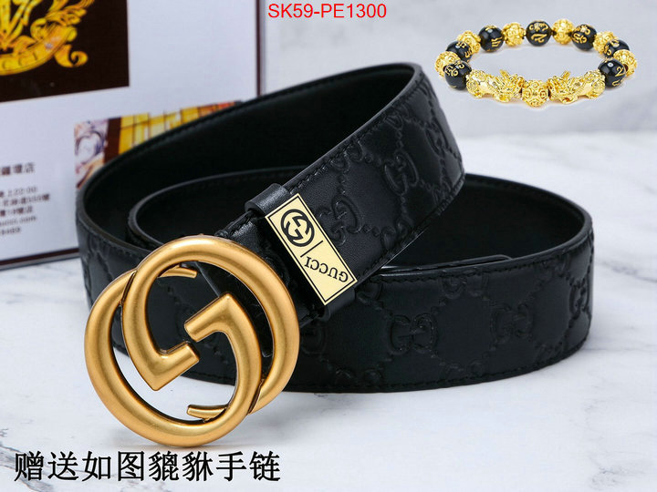 Belts-Gucci,mirror copy luxury , ID: PE1300,$: 59USD