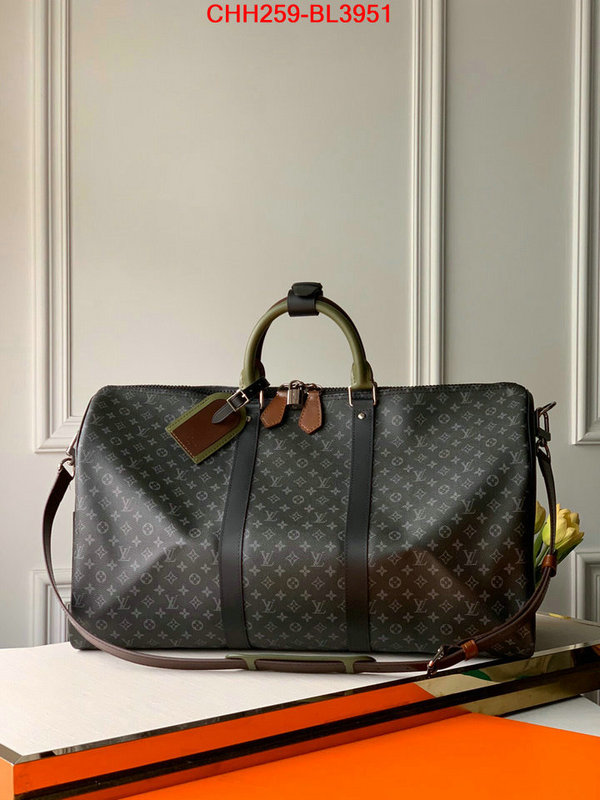 LV Bags(TOP)-Keepall BandouliRe 45-50-,ID: BL3951,$: 259USD