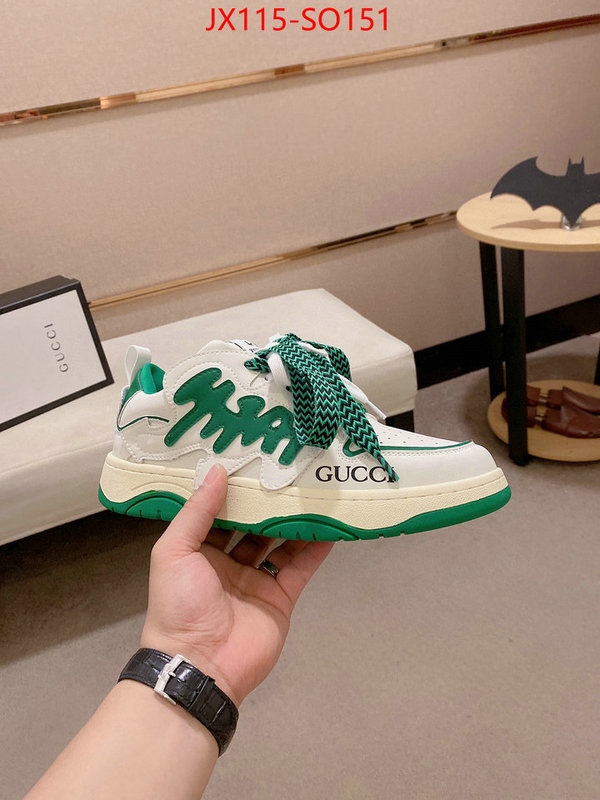 Men Shoes-Gucci,1:1 replica wholesale , ID: SO151,$: 115USD