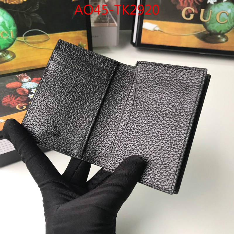 Gucci Bags(4A)-Wallet-,ID: TK2920,$:45USD