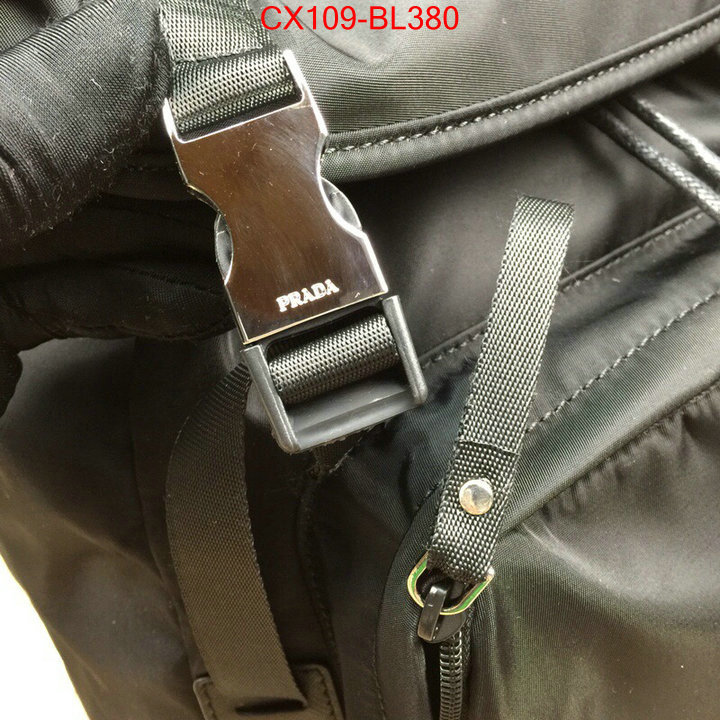 Prada Bags(4A)-Backpack-,luxury fake ,ID: BL380,$:109USD