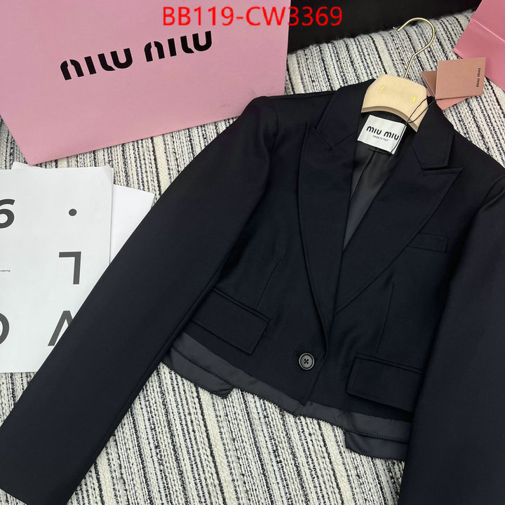 Clothing-MIU MIU,best wholesale replica , ID: CW3369,$: 119USD