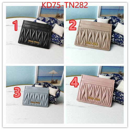 Miu Miu Bags(TOP)-Wallet,luxury 7 star replica ,ID: TN282,$: 75USD