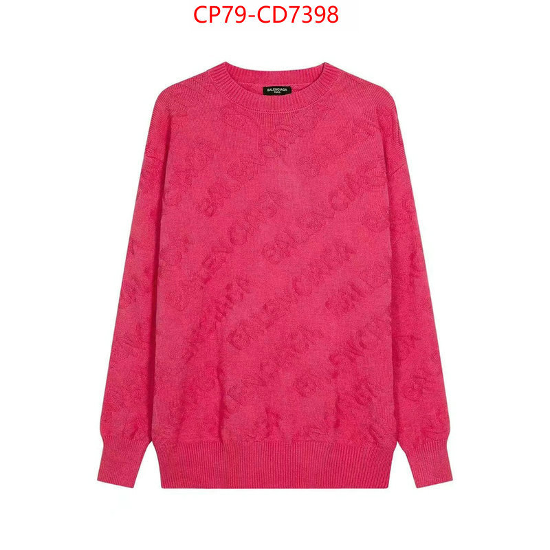 Clothing-Balenciaga,2023 luxury replicas , ID: CD7398,$: 79USD