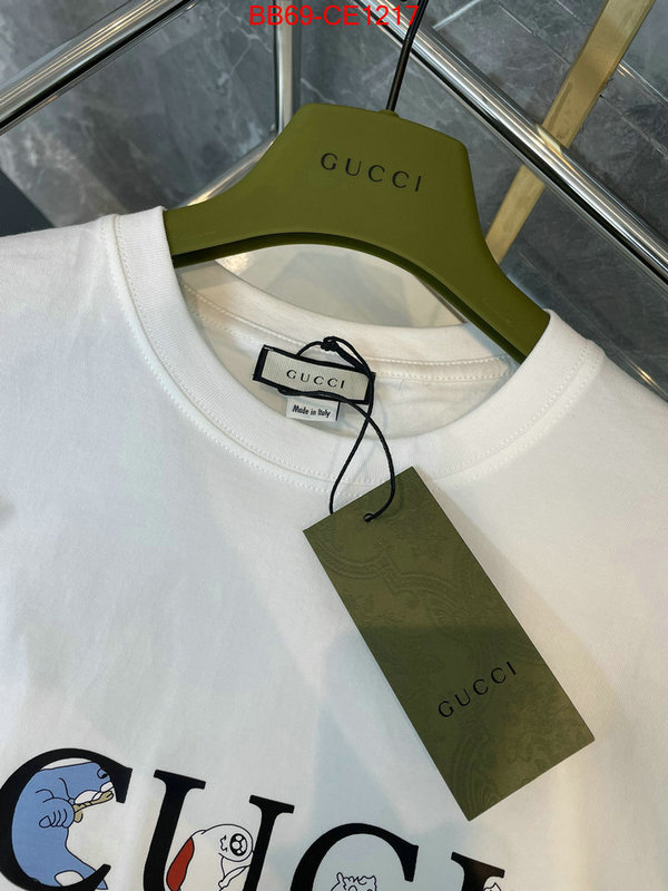 Clothing-Gucci,copy aaaaa , ID: CE1217,$: 69USD