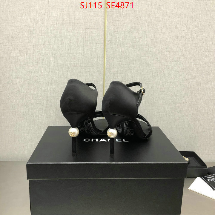 Women Shoes-Chanel,mirror copy luxury , ID: SE4871,$: 115USD