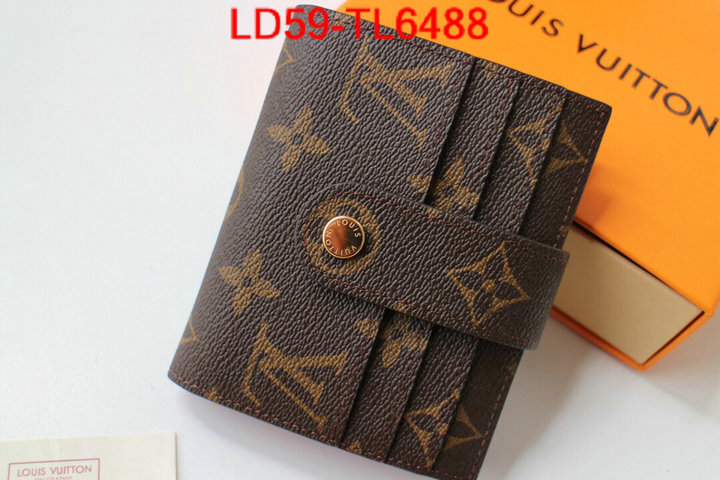 LV Bags(TOP)-Wallet,ID:TL6488,$: 59USD