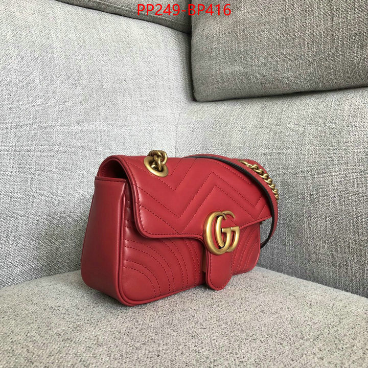 Gucci Bags(TOP)-Marmont,ID: BP416,$:249USD