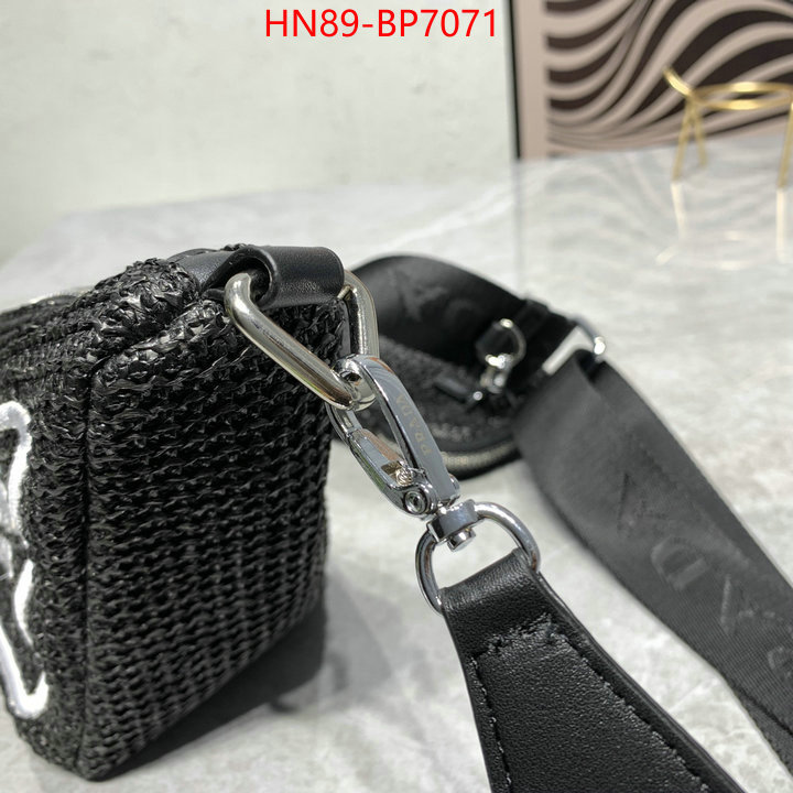 Prada Bags(4A)-Triangle,mirror copy luxury ,ID: BP7071,$: 89USD