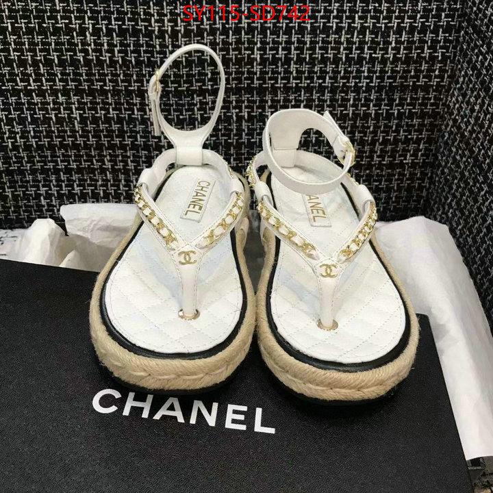 Women Shoes-Chanel,where quality designer replica , ID: SD742,$: 115USD