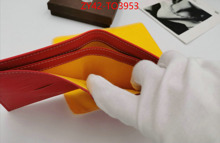 Goyard Bags(4A)-Wallet,counter quality ,ID: TO3953,$: 42USD