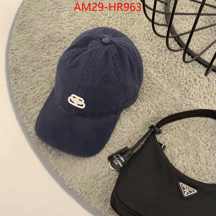 Cap (Hat)-Balenciaga,top quality website , ID: HR963,$: 29USD