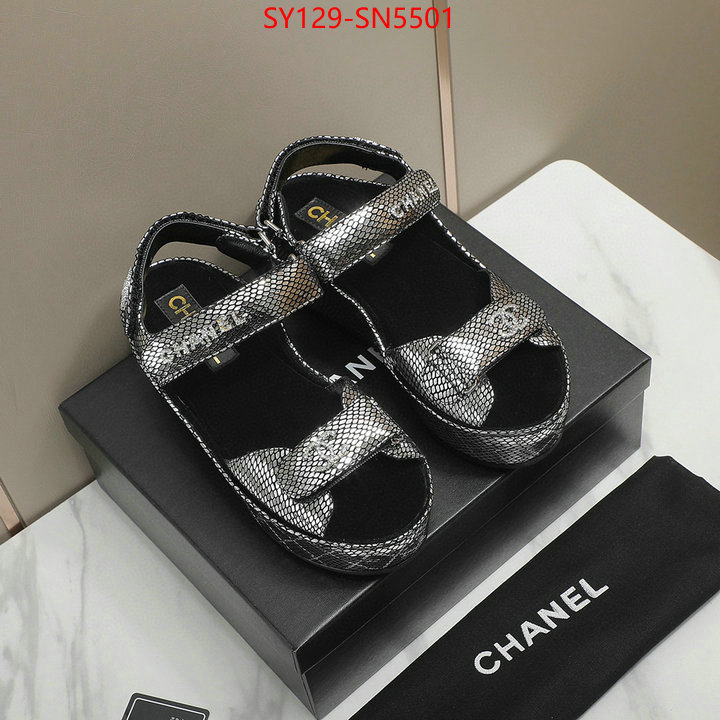 Women Shoes-Chanel,1:1 replica wholesale , ID: SN5501,$: 129USD