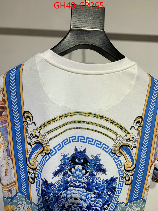 Clothing-Versace,designer fake , ID: CR265,$: 49USD